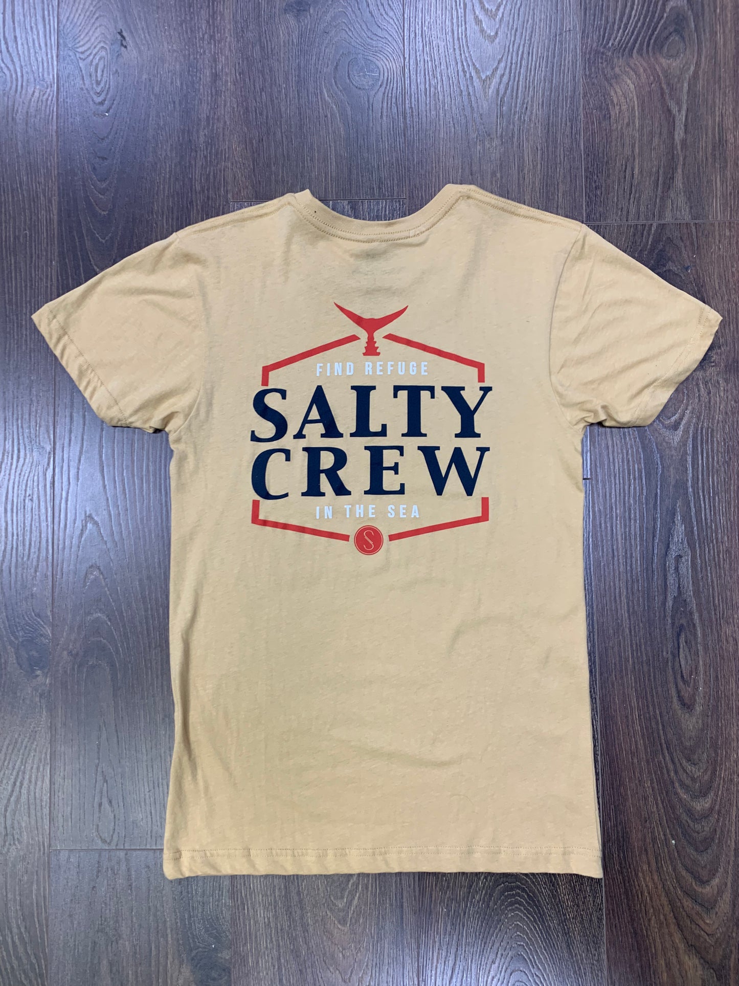 Salty Crew - Maglietta a maniche corte con stampa logo