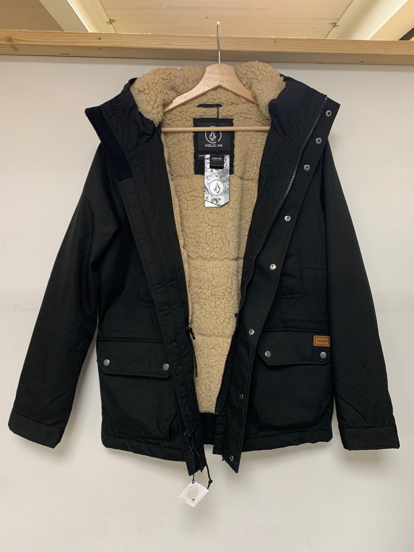 Volcom - Giacca parka nera