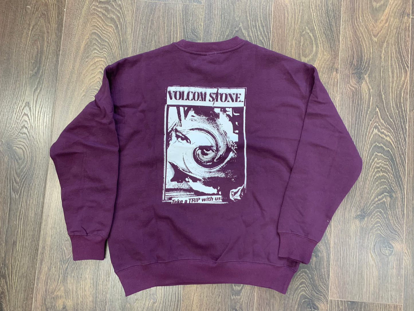 Volcom - Felpa senza cappuccio con stampa