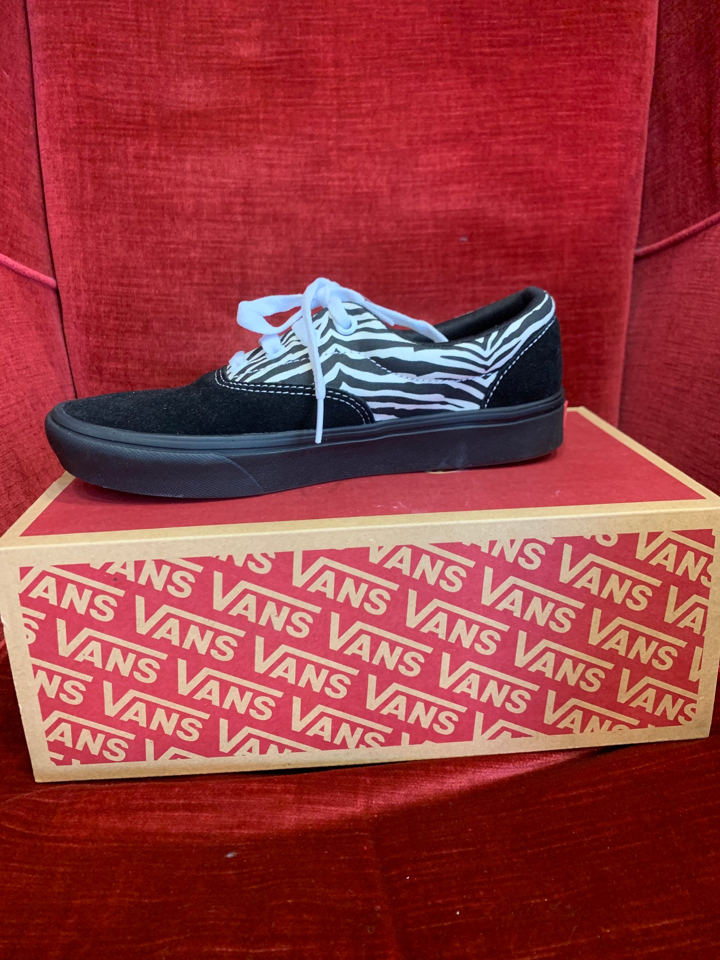 Vans - Comfycush Era nere a scacchi e zabrato