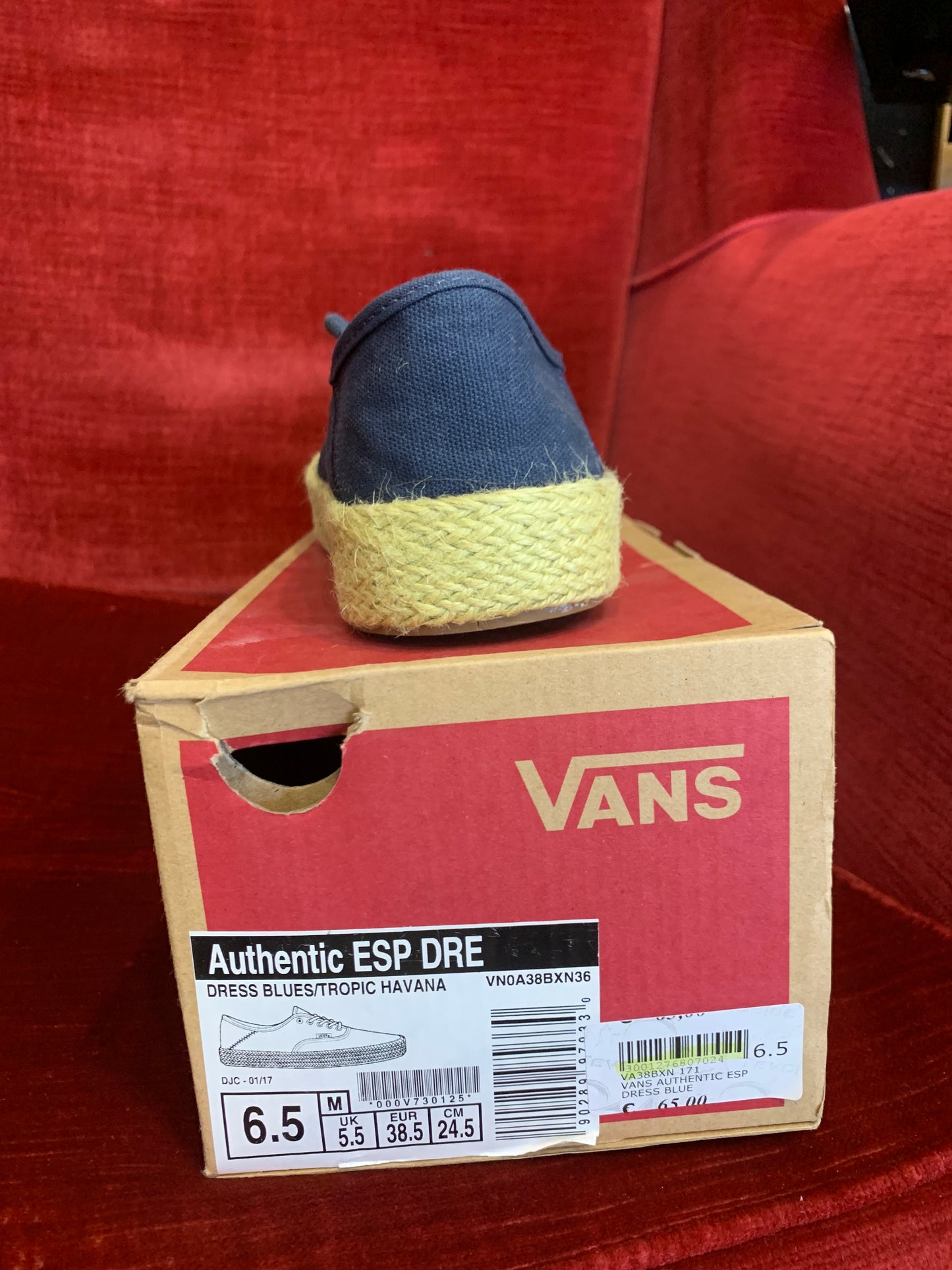 Vans - Authentic Esp Dre colore blu